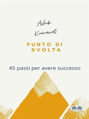 cover image of Punto Di Svolta